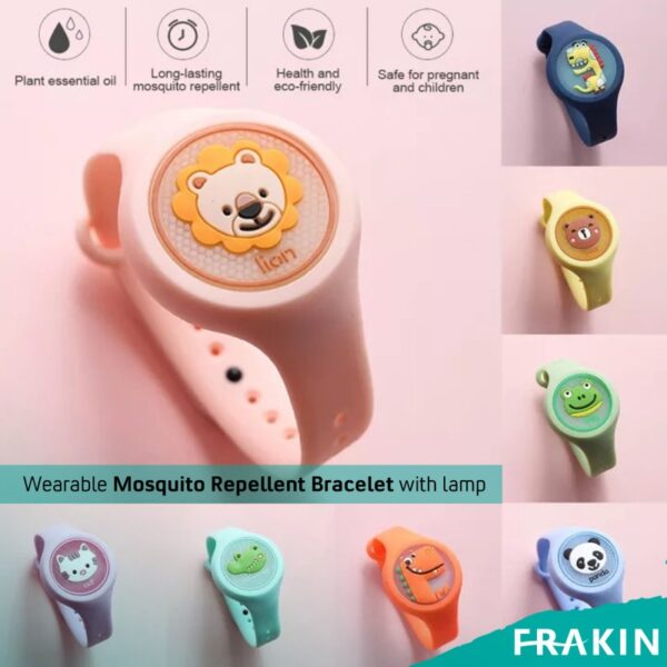 1 Pc Kid-Friendly Mosquito Repellent Wristband | Anti-Repellent Mosquito Band For Kids (Random color)