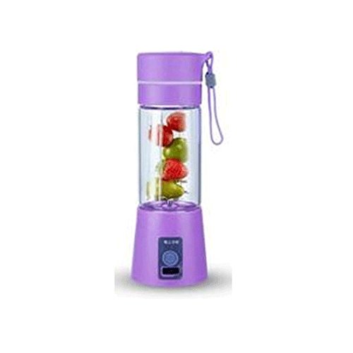 Portable Mini 6 blade Juicer blender | Outdoor Juicing Cup (380ml) - Rechargeable (random Color)