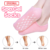 Reusable Silicone Spa Gel Socks For Dry Feet And Cracked Heel Treatment â€“ Moisturizing Hydrating Softening And Skin Smoothing Overnight Foot Care