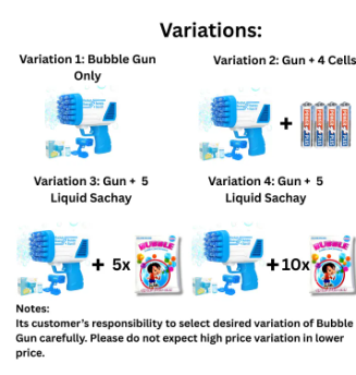 Bubble Bazooka Pro: Electric 2-in-1 Rocket Bubble Gun â€” Fast Bubbles for Parties, Beach & Backyard Fun