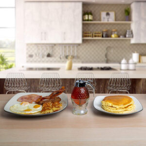 Honey Dispenser Juice Syrup Pot Jar For Kitchen Bee Drip Storage 200ML