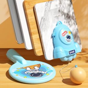 Hanging Ping Pong Game Set â€“ Table Tennis Self Training Kit with 2 Rackets & Practice Ball, Parent-Child Interactive Kids Sports Toy (Random Color)