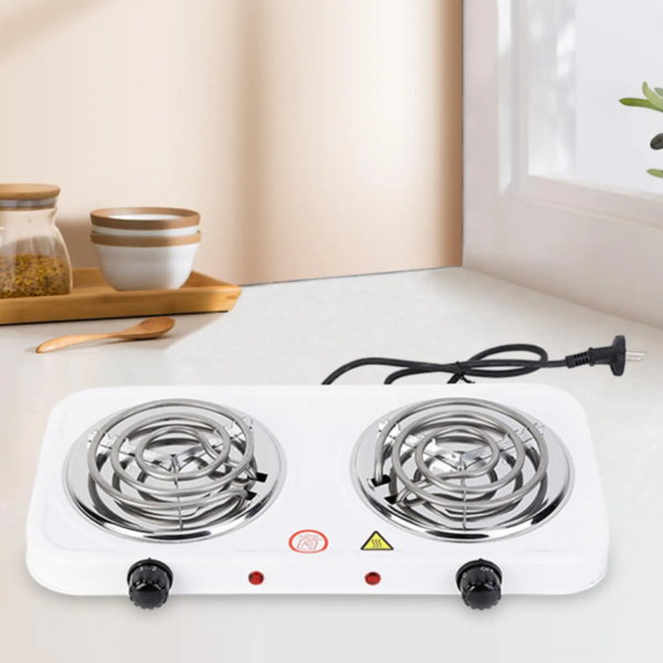 Double Electric Stove | Dual Hot Plate Cooker | Twin Coil Electric Cooking Stove