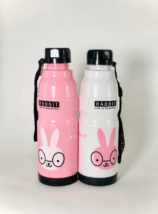 Commando Water Bottle â€“ 500ml Leakproof BPA-Free Sports & Travel Bottle (Random Color & Design)