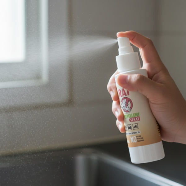 Rat Repellent Spray 50ml â€“ Natural, Safe & Non-Toxic Rodent Deterrent for Home, Kitchen, Car, and Storage Areas