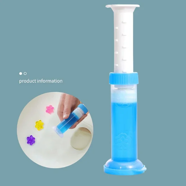 Toilet Cleaning Stamp Gel Toilet Injection Gel Flower  Bathroom Cleaner Toilet Gel (random color)