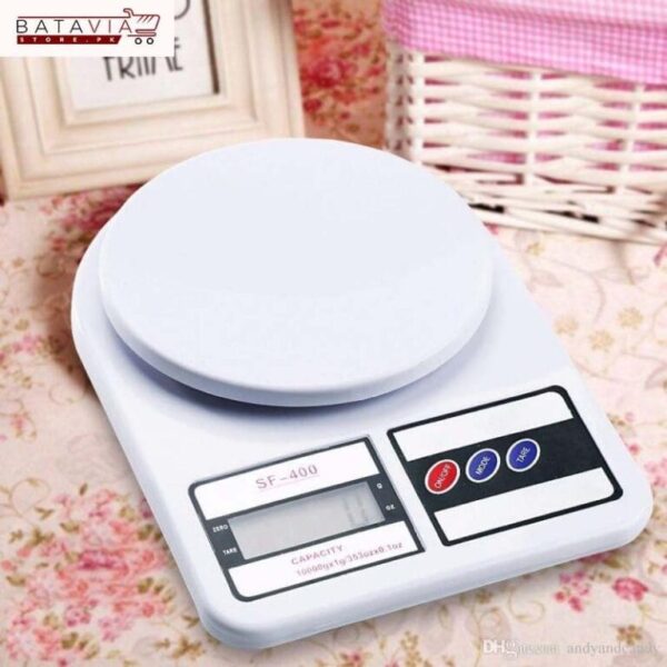 Weight Scale 1 Gram To 10 Kg | Digital Mini Kitchen Weighing Scale Machine (Cell Operated)