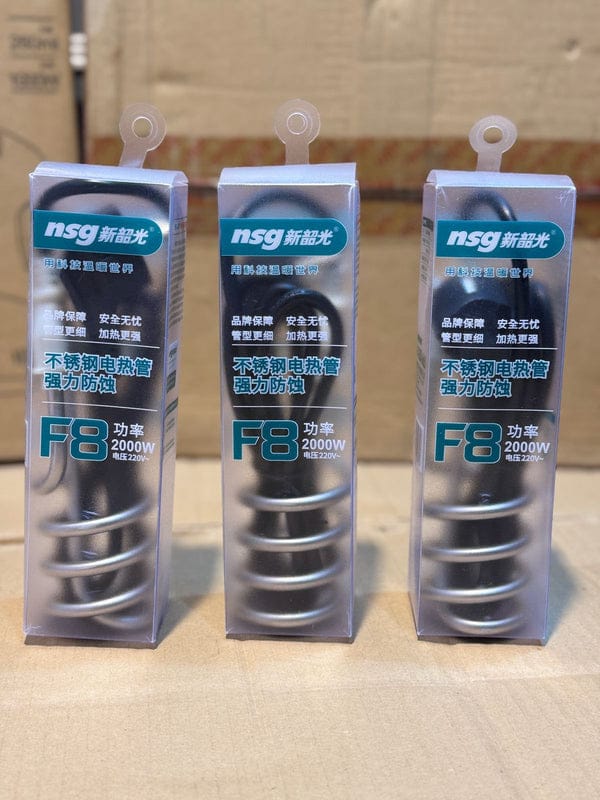 NSG F8 Electric Water Heating Rod 2000W Perfect For Winter Weather (With Box)