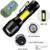 Portable LED Flashlight â€“ Mini Rechargeable Torch with Side Light & Waterproof Body