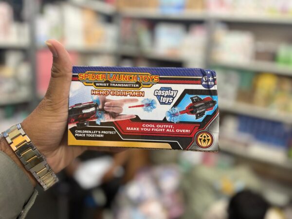 Spider Man Shooter Gloves Toy For Kids â€“ Fun Role Play Web Launcher With Bullets And Launcher Set For Boys And Girls